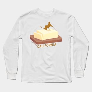 Ski Butter Carving | Kirkwood California Long Sleeve T-Shirt